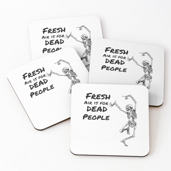 Item preview, Fresh Air est pour Dead People designed and sold by NecklaceArtGift.