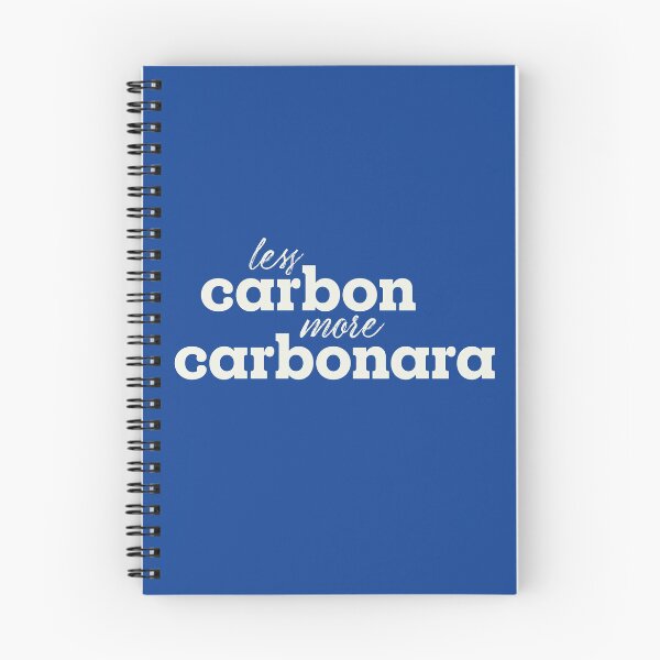 Item preview, Less carbon, more carbonara designed and sold by SpilloDesign.