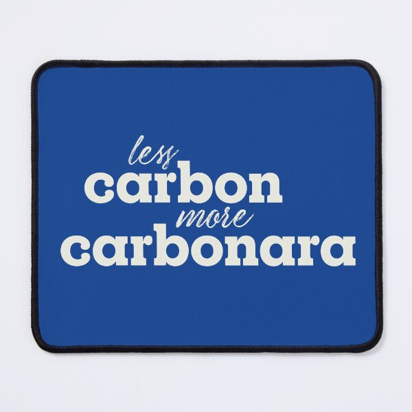 Item preview, Less carbon, more carbonara designed and sold by SpilloDesign.