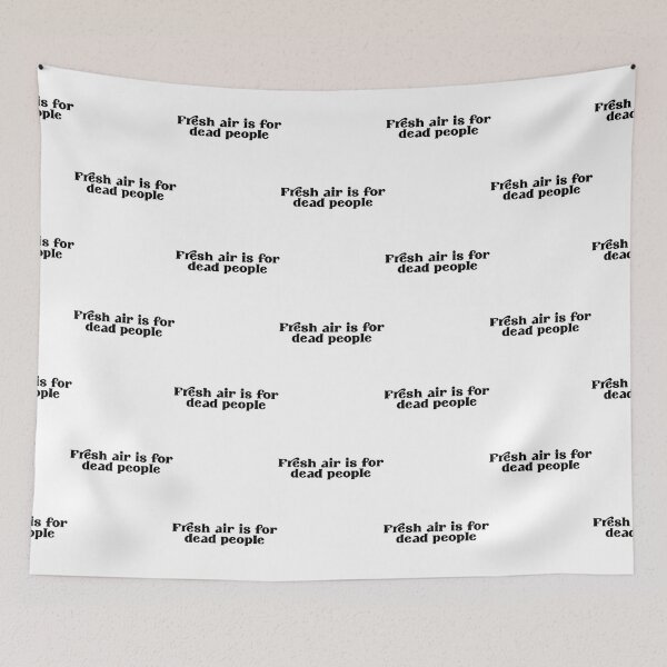 Item preview, Fresh air is for dead people        designed and sold by NecklaceArtGift.