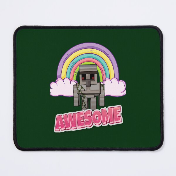 Item preview, Rainbow Awesome Iron Golem designed and sold by asmineRosabe.