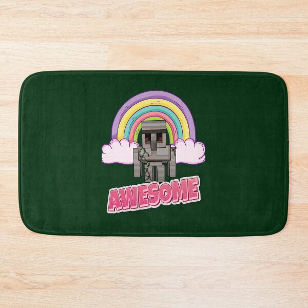 Item preview, Rainbow Awesome Iron Golem designed and sold by asmineRosabe.