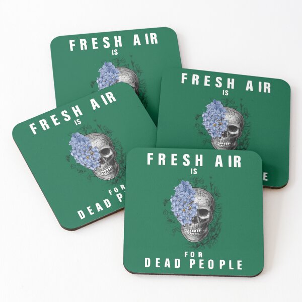 Item preview, Fresh Air Is For Dead People   (1) designed and sold by NecklaceArtGift.