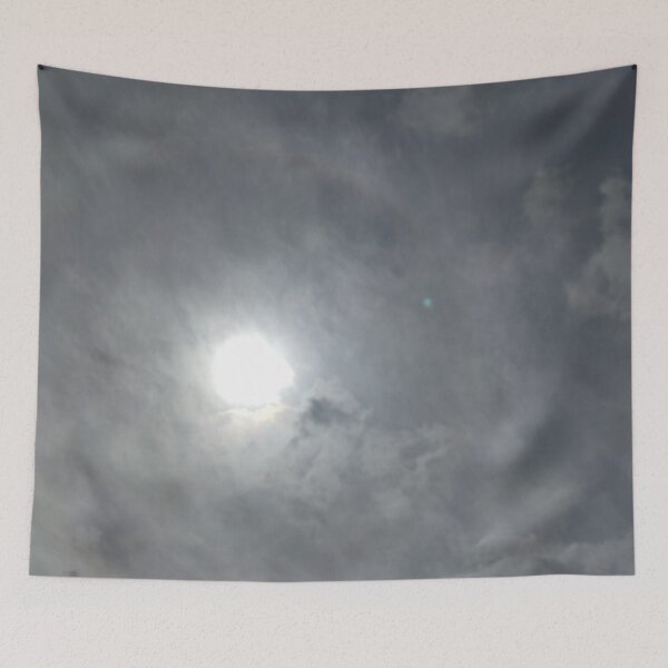 Item preview, Silvery sun through rainclouds - always a mysterious sight designed and sold by tshuki.