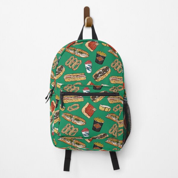 Item preview, Philly Foods Pattern - Kelly Green designed and sold by Elizabeth Weglein.