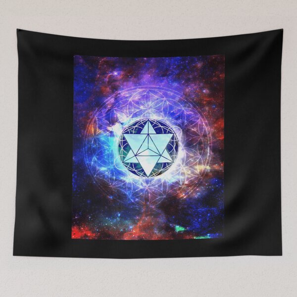 Item preview, Sacred Geometry Merkaba Abstract  	 designed and sold by jyabbmgxek27.