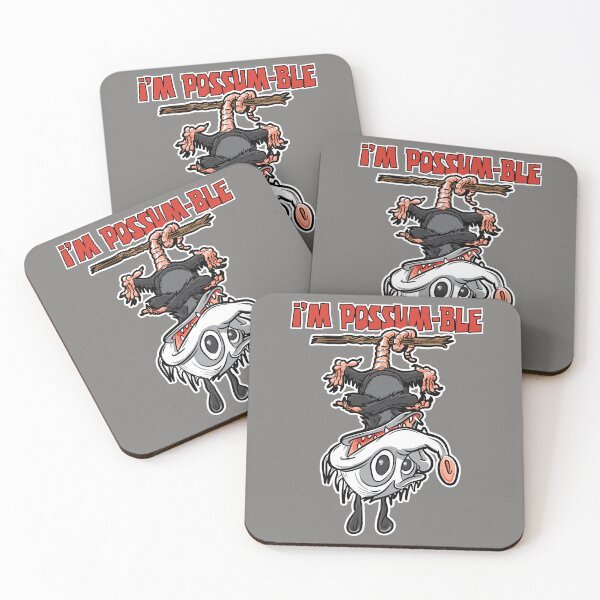 Item preview, Im-Possum-ble Possum Upside Down designed and sold by eShirtLabs.