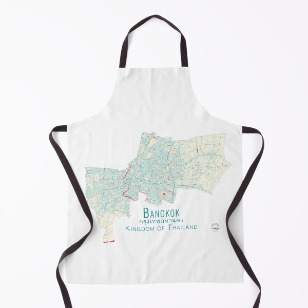 Item preview, Map of Bangkok City map Thailand designed and sold by Overlaymaps-.