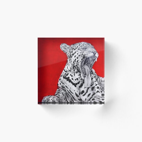 Item preview, Leopard Yawning designed and sold by RZai.