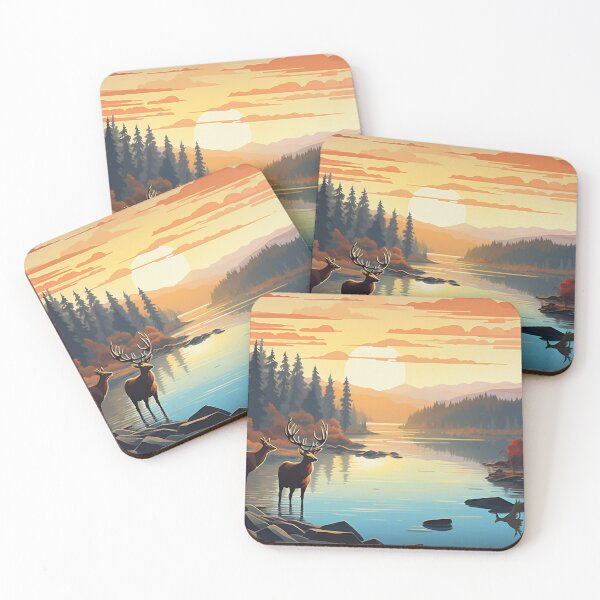 Item preview, Artwork of nordic landscape designed and sold by Art91design.