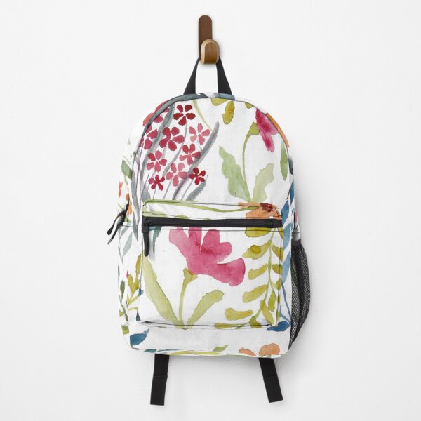 Item preview, Watercolor Colorful Flowers with Leaves designed and sold by colorfulglee.