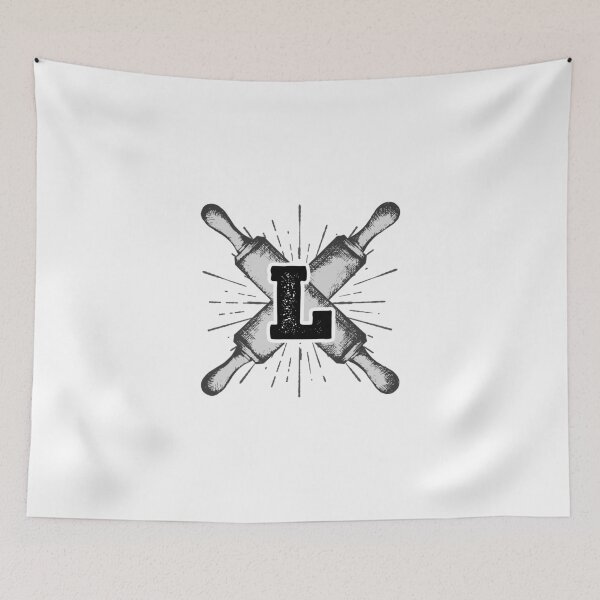 Item preview, Monogram L Baker Rolling Pins designed and sold by simplymonogram.