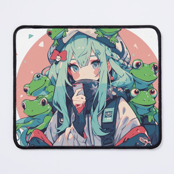 Item preview, anime harajuku lovers frogs girl designed and sold by printsandpixels.