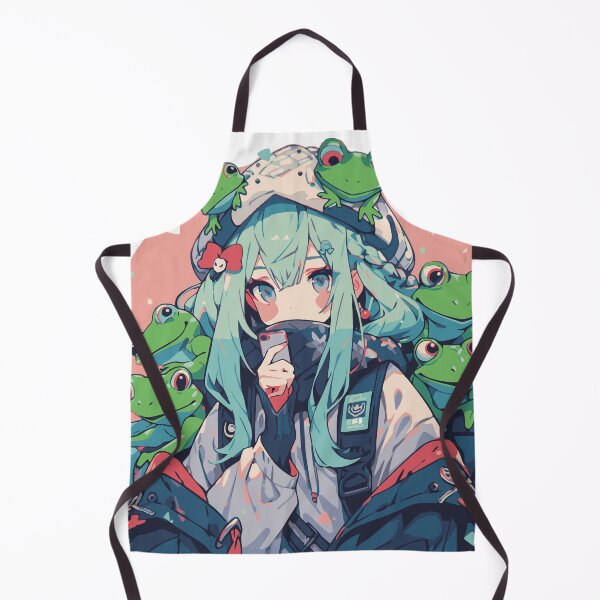 Item preview, anime harajuku lovers frogs girl designed and sold by printsandpixels.