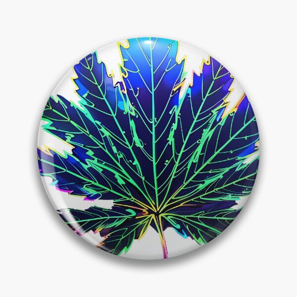 Item preview, RGB Electric Pot Leaf Vibrant Rave Style designed and sold by wojysmokes.