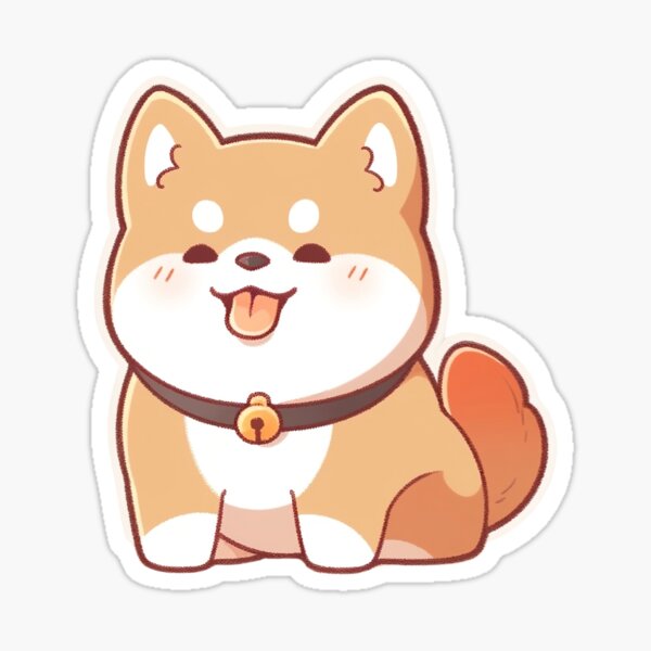Item preview, Baby Anime Shiba Inu designed and sold by RibbitFans101.