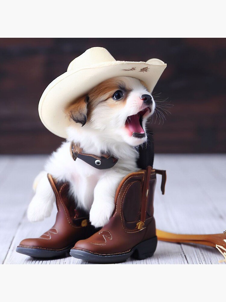 puppies in boots