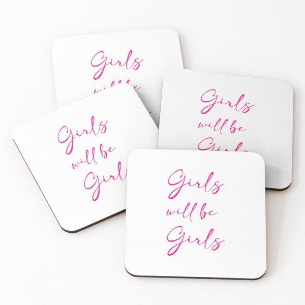 Item preview, Girls will be girls text designed and sold by Isabelle-T.