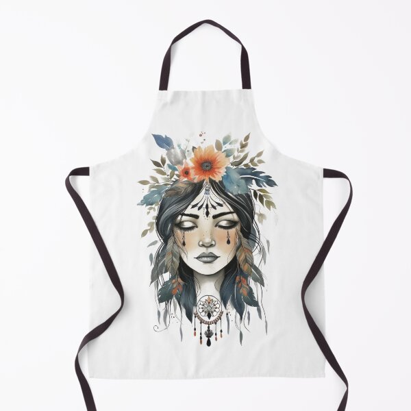 Item preview, Spiritual Incarnation: A Powerful Boho Portrait designed and sold by PixelPack Design.