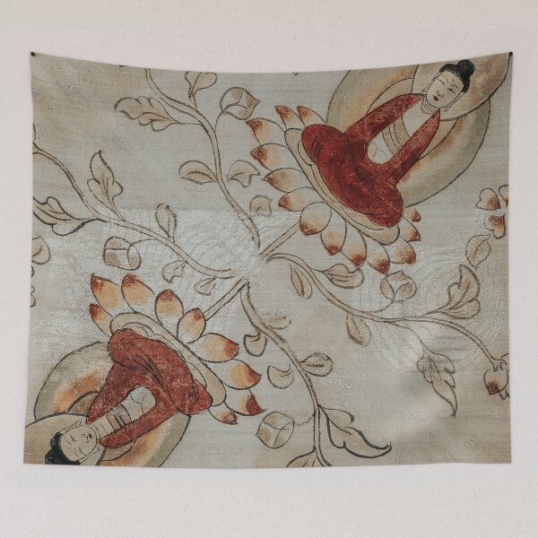 Item preview,  Antique Zen Thousand Painted Serigraphy of Buddha designed and sold by Mulan-Prints.
