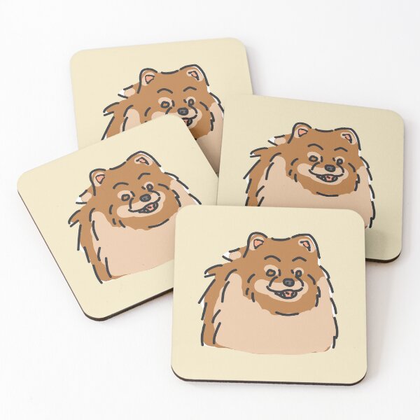 Item preview, Goofy Pomeranian Dog Doodle designed and sold by Linkeykong.