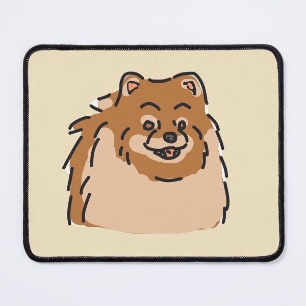 Item preview, Goofy Pomeranian Dog Doodle designed and sold by Linkeykong.