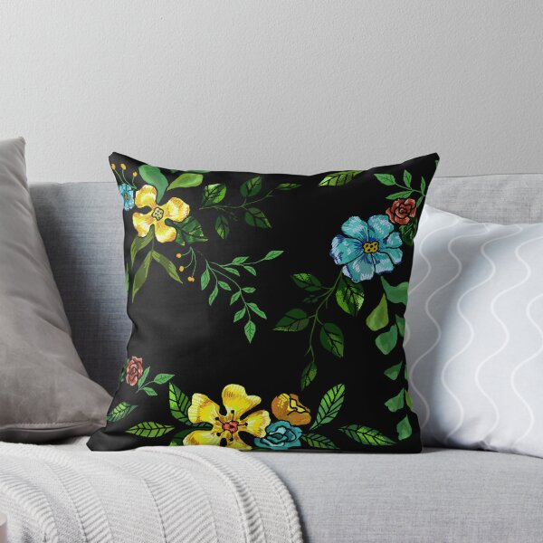 Item preview, Digital painting  Colorful Flowers with Leaves designed and sold by colorfulglee.