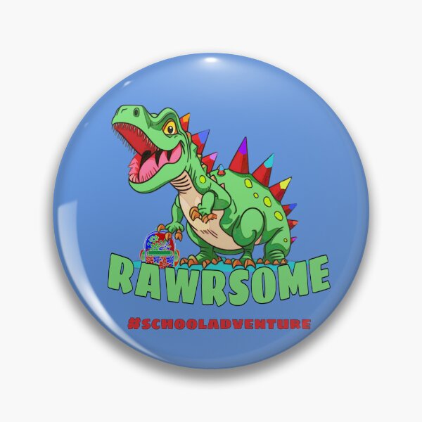 Item preview, RAWRSOME Schooladventure - Funny dinosaur designed and sold by kikidu21.