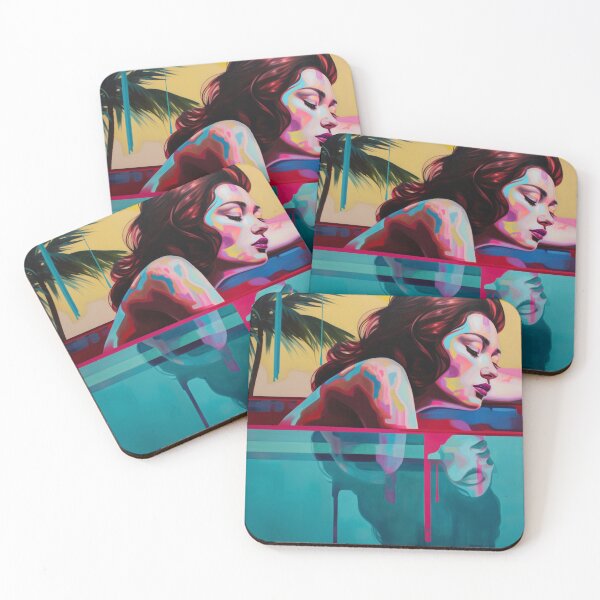 Item preview, Summer Daydream: Poolside Pop Art designed and sold by Moisky Art.