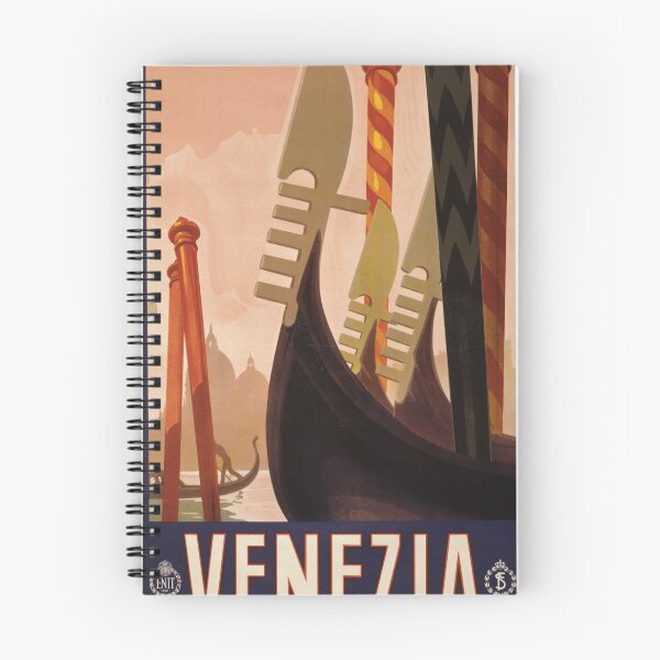 Item preview, STK502126A-Vintage travel poster for Venice, Italy. designed and sold by StocktrekImages.