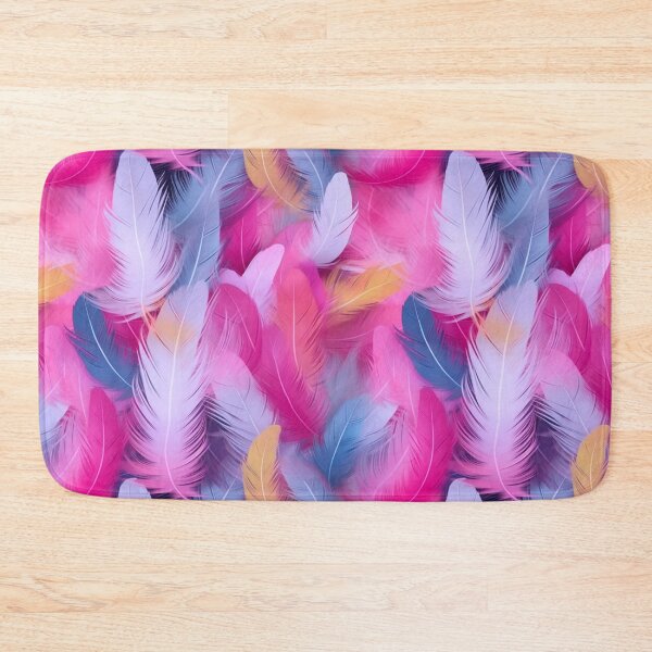 Item preview, Dainty Pink Feathers Pattern designed and sold by Sturdust.