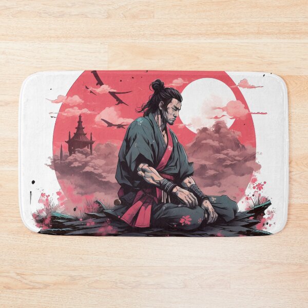 Item preview, Samurai - Sitting Meditating designed and sold by Theayll.