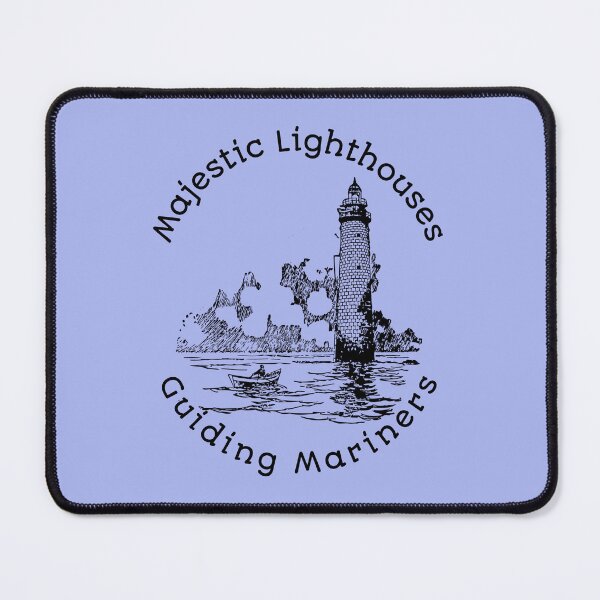 Item preview, Majestic Lighthouses Guiding Mariners designed and sold by Beverly Kempf.