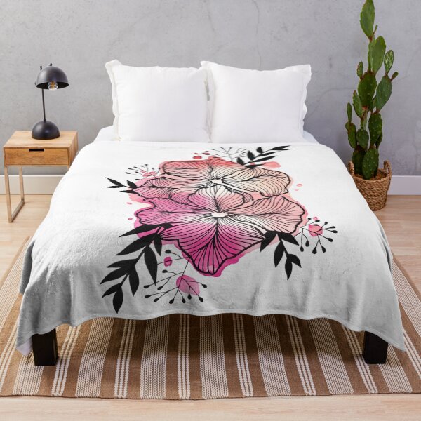 Item preview, Pink Watercolor Flowers Lea designed and sold by BEATRIZKOBORI.