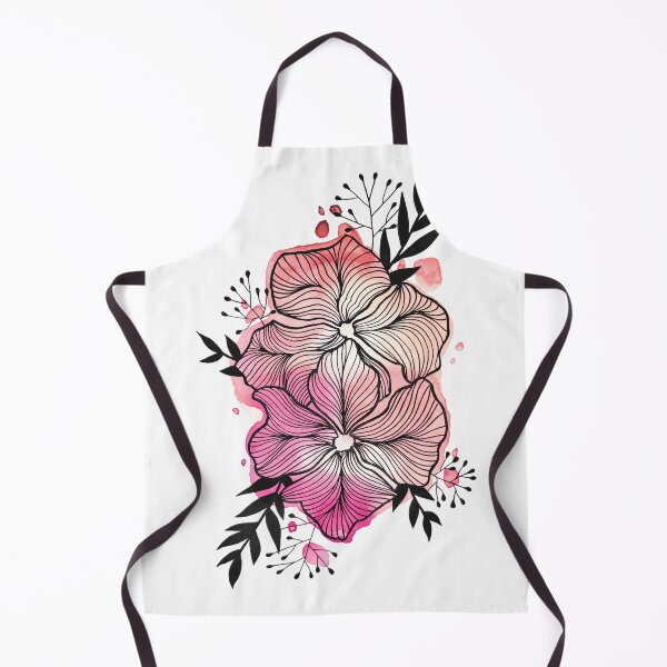 Item preview, Pink Watercolor Flowers Lea designed and sold by BEATRIZKOBORI.