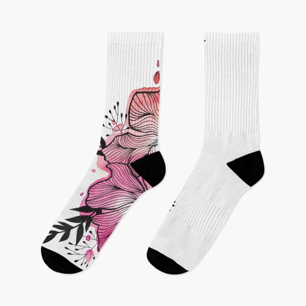 Item preview,  Pink Watercolor Flowers Lea designed and sold by BEATRIZKOBORI.