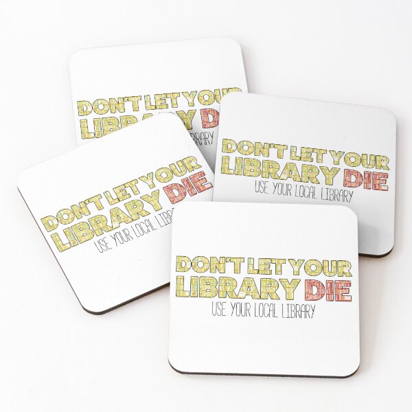 Item preview, Don't let your library die designed and sold by Totalthrive.