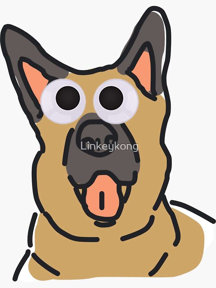 Googly Eye Dog Stickers