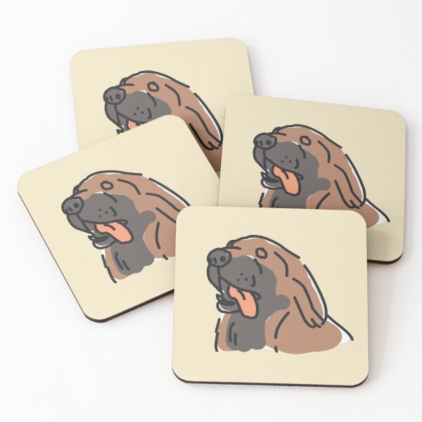 Item preview, Goofy Leonberger Dog Doodle designed and sold by Linkeykong.