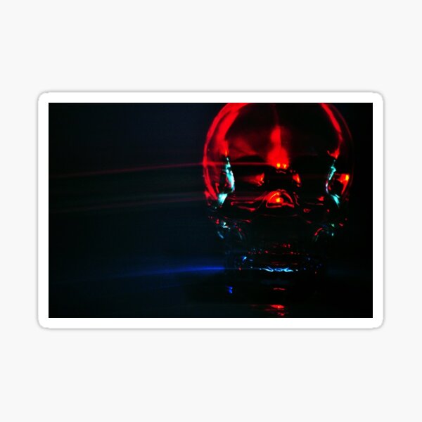 Skull Head Sticker