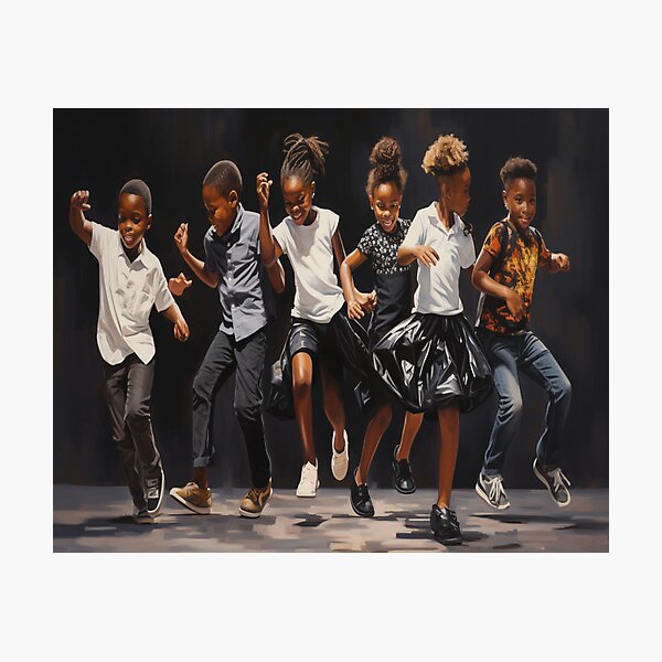 Black Art-Beautiful Images of Black Culture-Dance, Dance, Dance Photographic Print