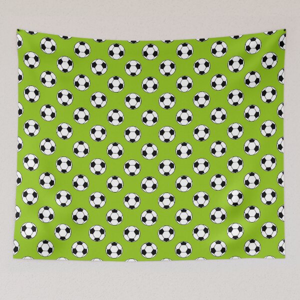 Item preview, Soccer Balls - Bright Green designed and sold by Una Somerville.