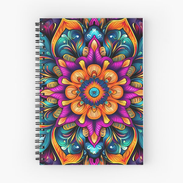 Item preview, Beautiful Colorful Sacred Geometry Mandala Art designed and sold by KL14.