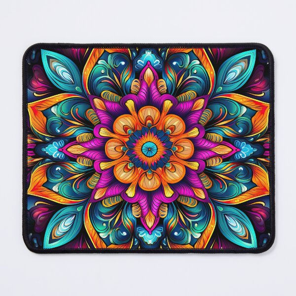 Item preview, Beautiful Colorful Sacred Geometry Mandala Art designed and sold by KL14.