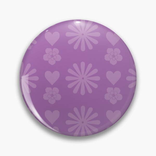 Item preview, Flower Grid Pattern Retro in Purple and Lilac designed and sold by Innovativa.