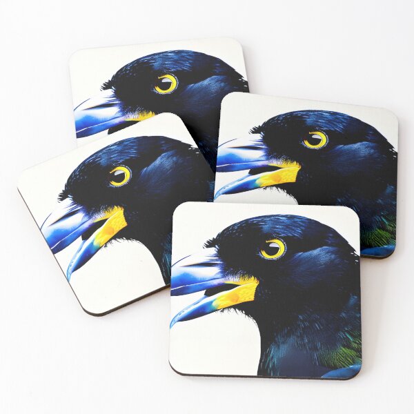 Item preview, "Feathers and Fables: Painted Crow Accessories" designed and sold by BB artwork.