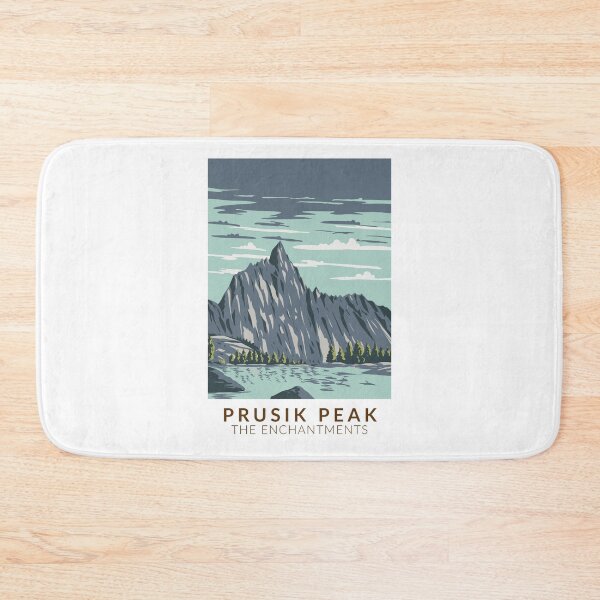 Item preview, Prusik Peak Washington Travel Art Vintage designed and sold by KrisSidDesigns.