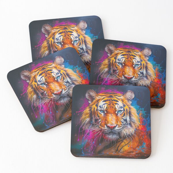 Item preview, Colorful Tiger designed and sold by GorArt1.