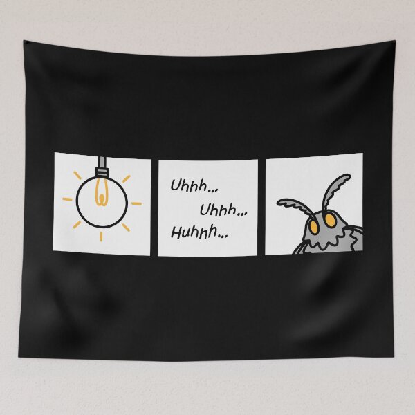 Item preview, Moth meme lamp designed and sold by maryallen138.