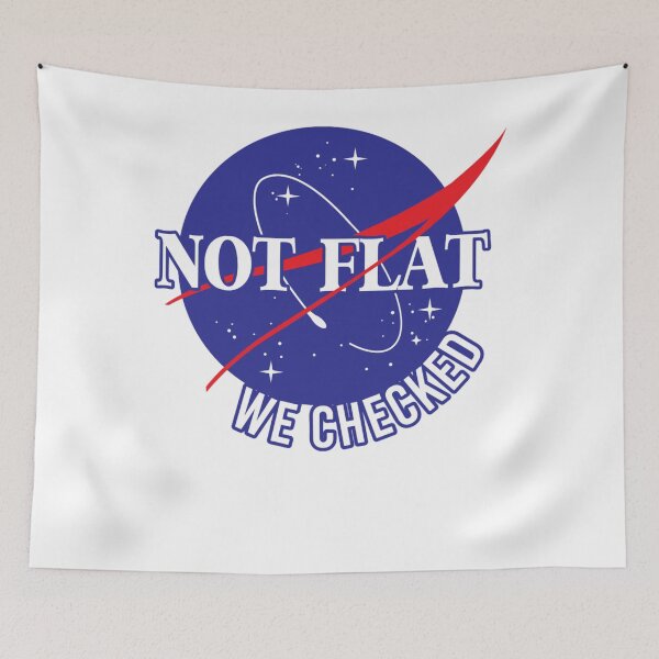 Item preview, NASA pas plat nous avons vérifié designed and sold by Missaceyenesik.
